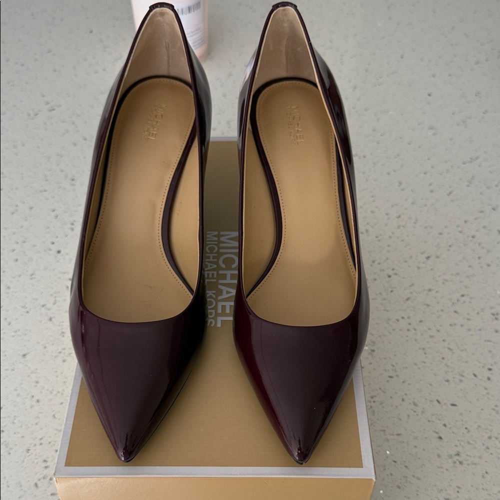 Michael Kors Deep Burgundy Heels